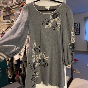 Max Studio Grey Sweaterdress